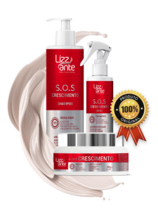 Kit S.O.S Crescimento da Lizz Ante: Crescimento Capilar Comprovado e Natural