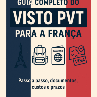 Ebook Guia Completo do Visto PVT para a França